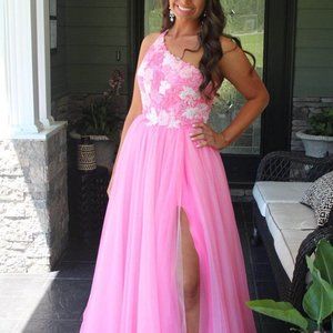 Sherri Hill Long "Prom" "Formal" dress PINK size 6